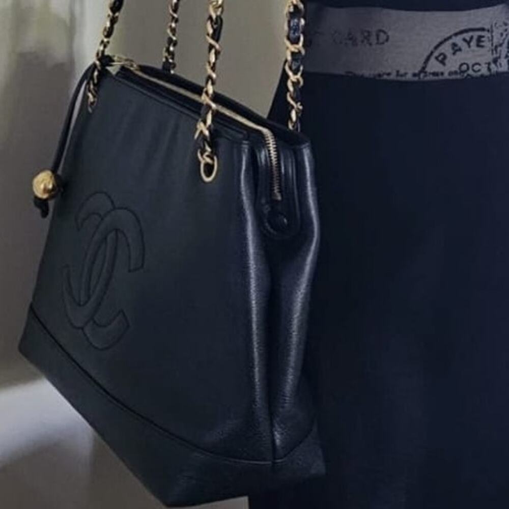 💎✨ Authentic CHANEL COCO Mark Chain Shoulder Bag